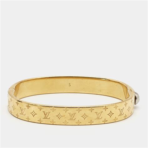 louis vuitton pillow nanogram bracelet|louis vuitton monogram cuff bracelet.